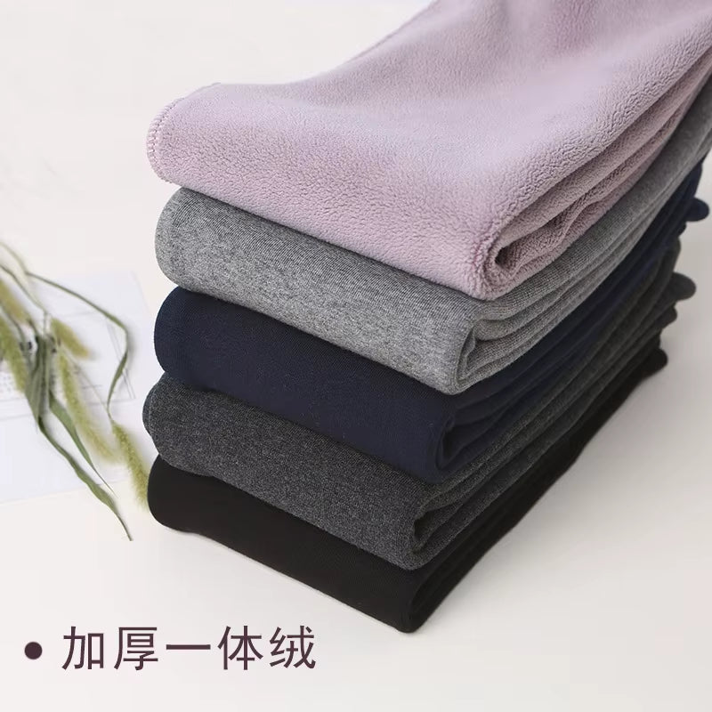 Girls Cotton Warm Leggings Winter Kids Cartoon Thick Velvet Pants for Baby Girls Children Cute Trousers Clothes Outfits Bootcut